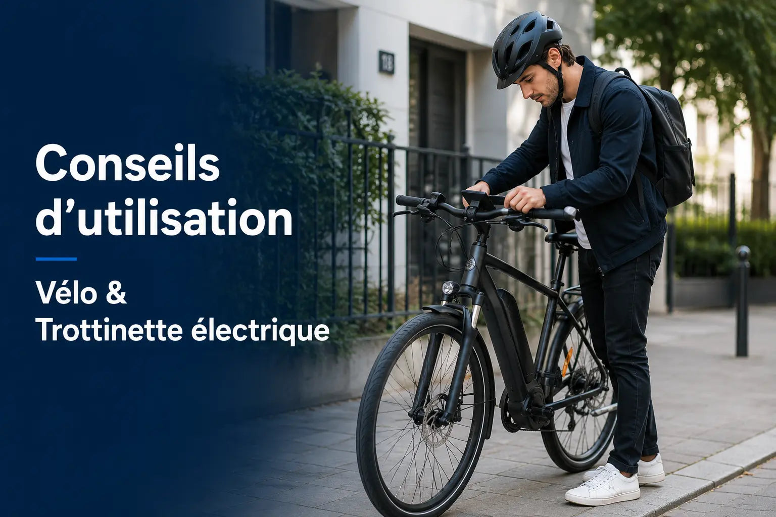 Conseils d'utilisation vélo et trottinette électrique : autonomie, sécurité et entretien
