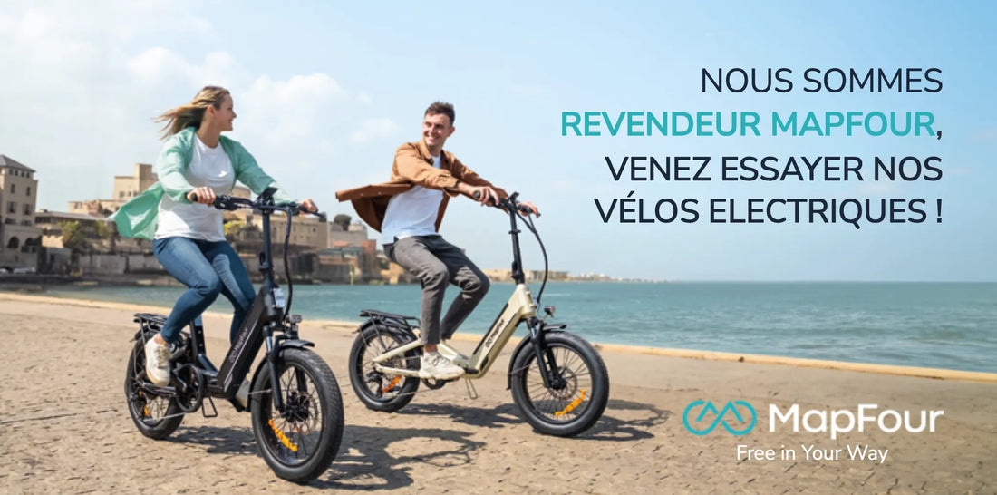 MapFour arrive chez Repair and run : découvrez la nouvelle gamme de vélos électriques