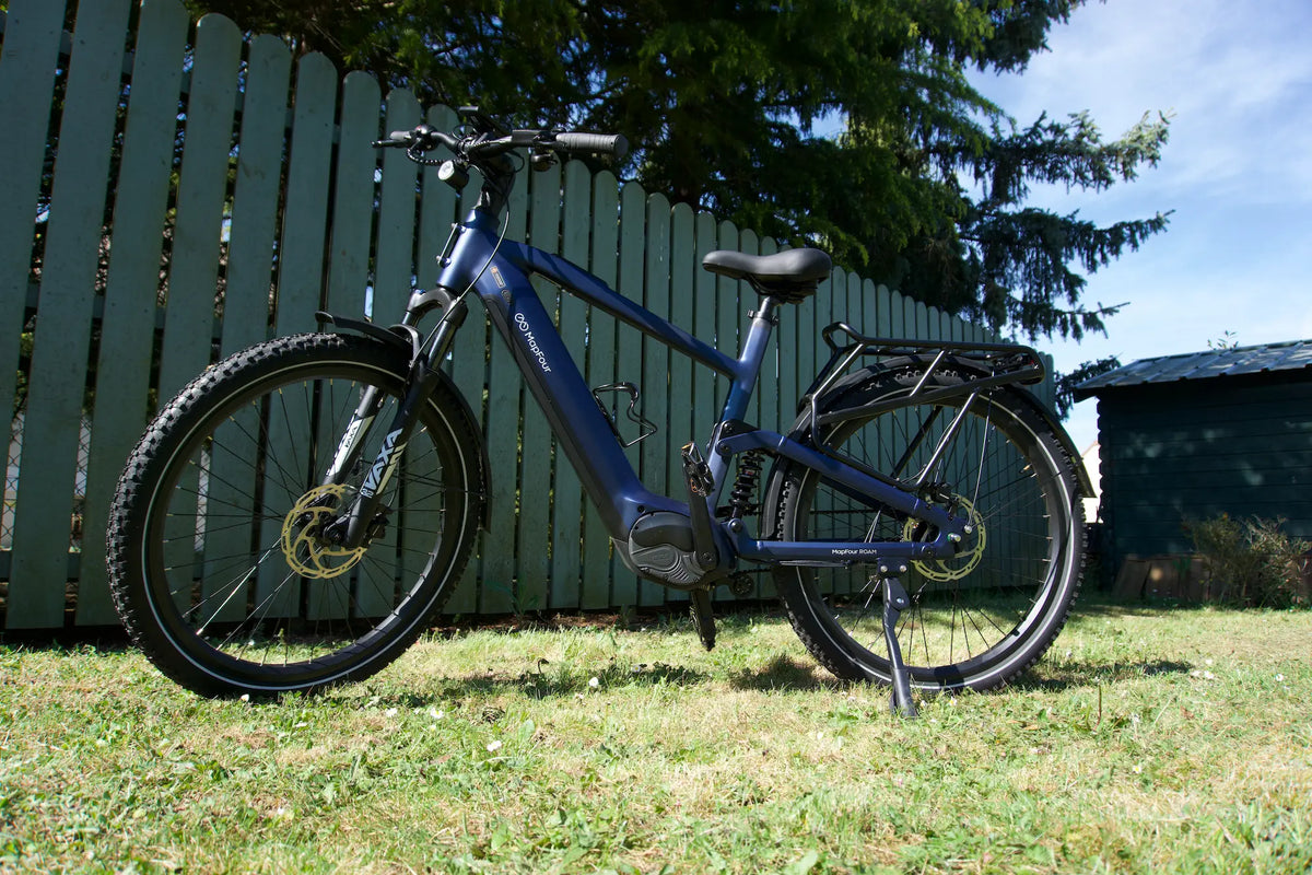 MapFour Roam et Roam ST : notre avis sur ce vélo de trekking tout suspendu